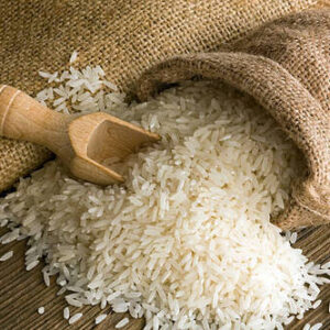White Rice - Medium Grain, Dried Solid, Pure White Color | Versatile Cooking Ingredient, Mild Flavor Profile, Quick Cooking, Soft Sticky Texture, 12-month Shelf Life